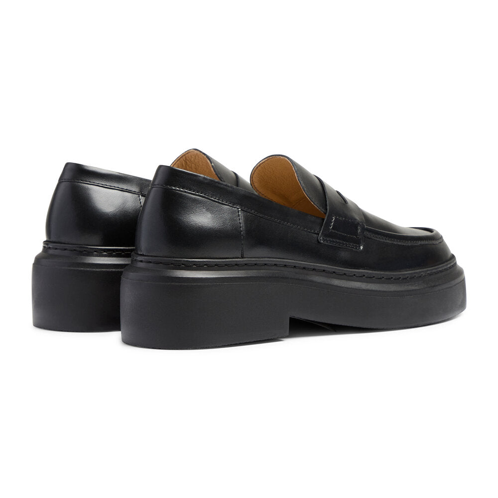June loafers - Black Leather